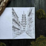 Розмальовка в японському стилі Anime Coloring Book з самураями та японськими пейзажами Розмальовка в японському стилі Anime Coloring Book з самураями та японськими пейзажами